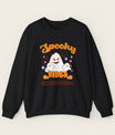 SPOOKY VIBES Halloween Unisex Crewneck Sweatshirt