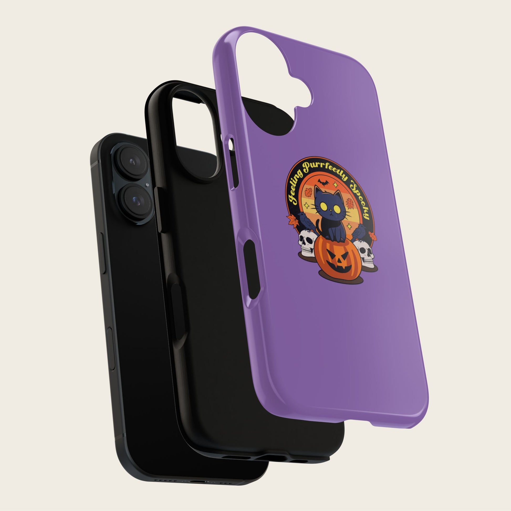 FEELING PURRFECTLY SPOOKY Halloween Phone Cases