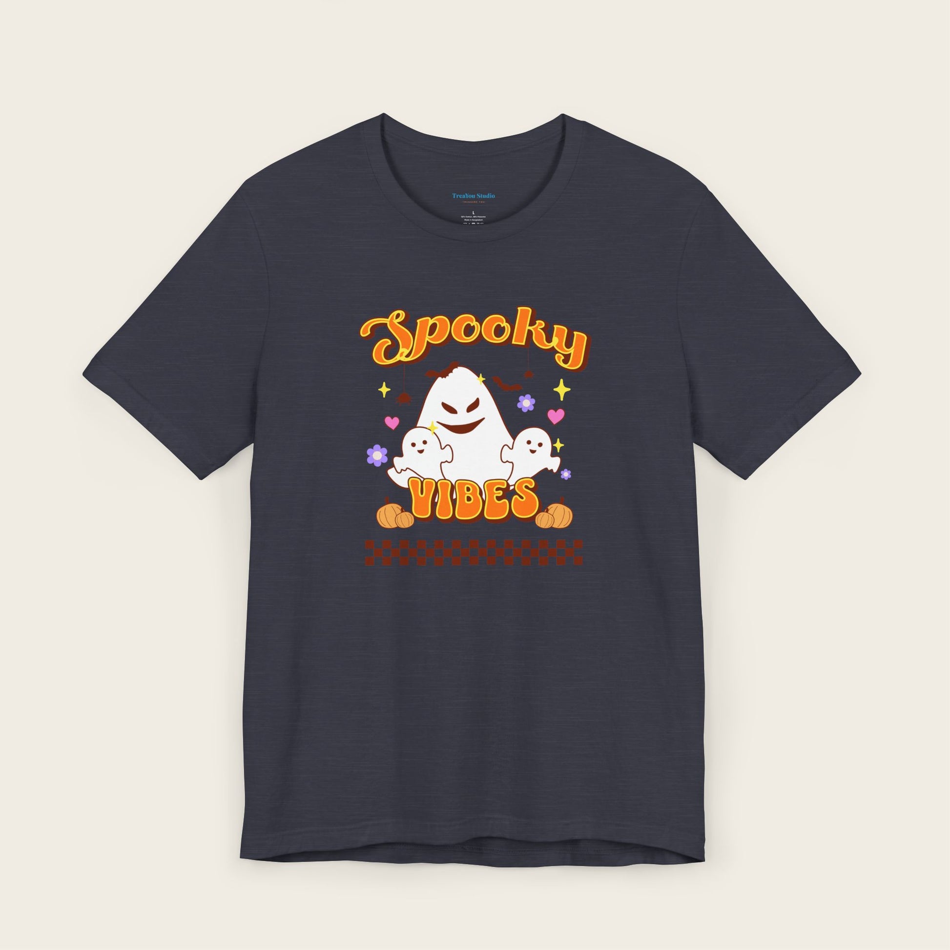 SPOOKY VIBES Halloween Unisex Short Sleeve T-shirt