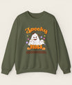 SPOOKY VIBES Halloween Unisex Crewneck Sweatshirt