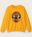 FEELING PURRFECTLY SPOOKY Halloween Unisex Crewneck Sweatshirt