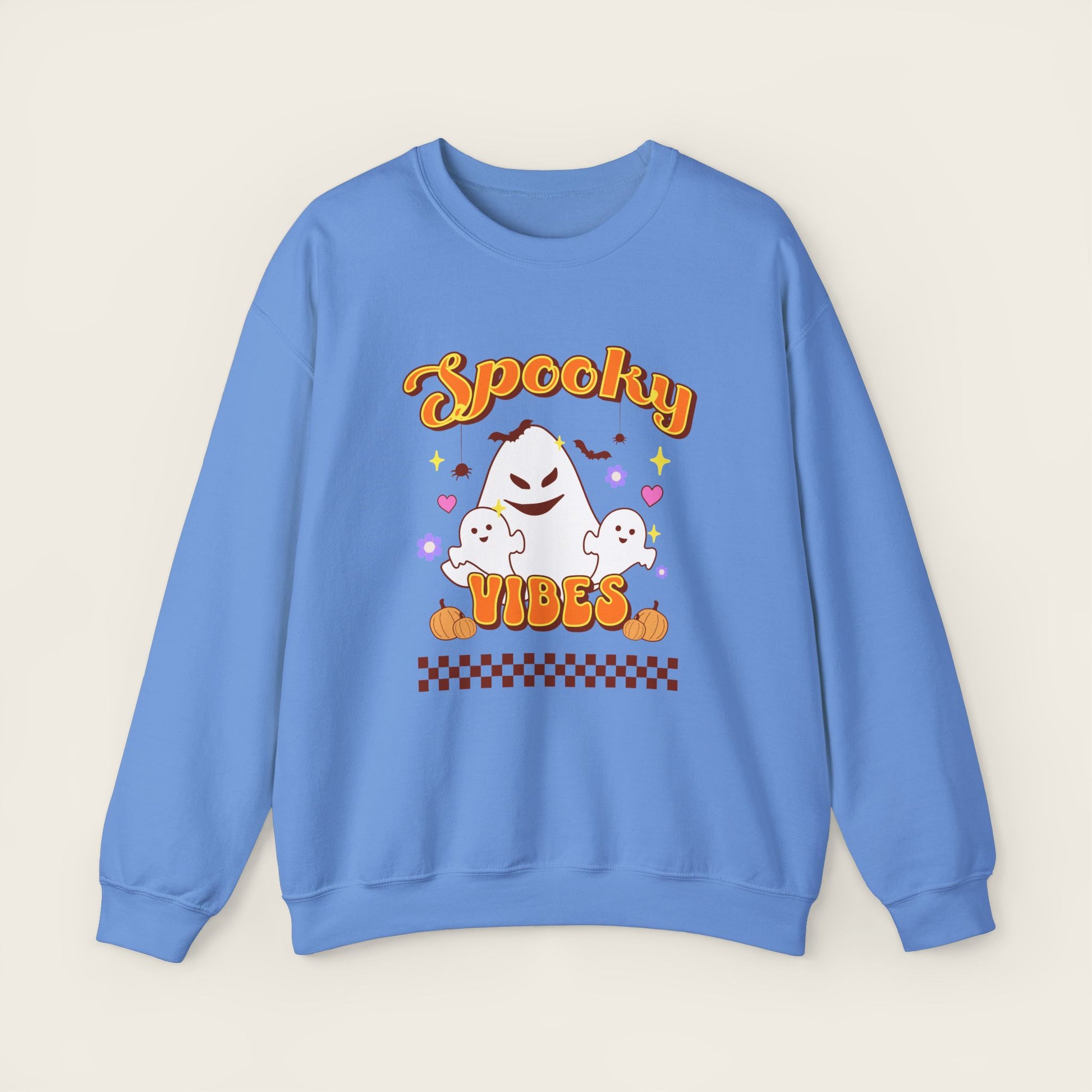 SPOOKY VIBES Halloween Unisex Crewneck Sweatshirt