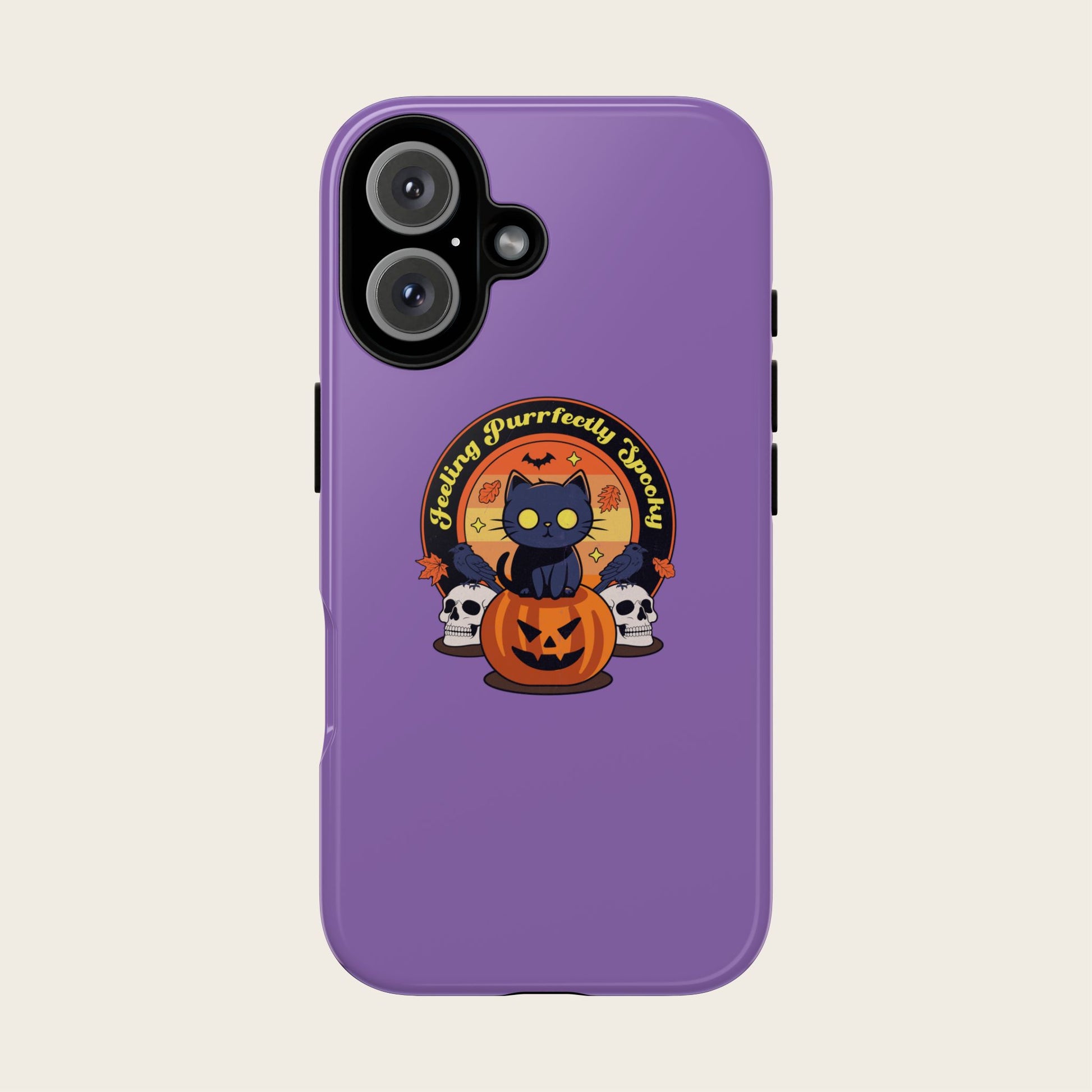 FEELING PURRFECTLY SPOOKY Halloween Phone Cases